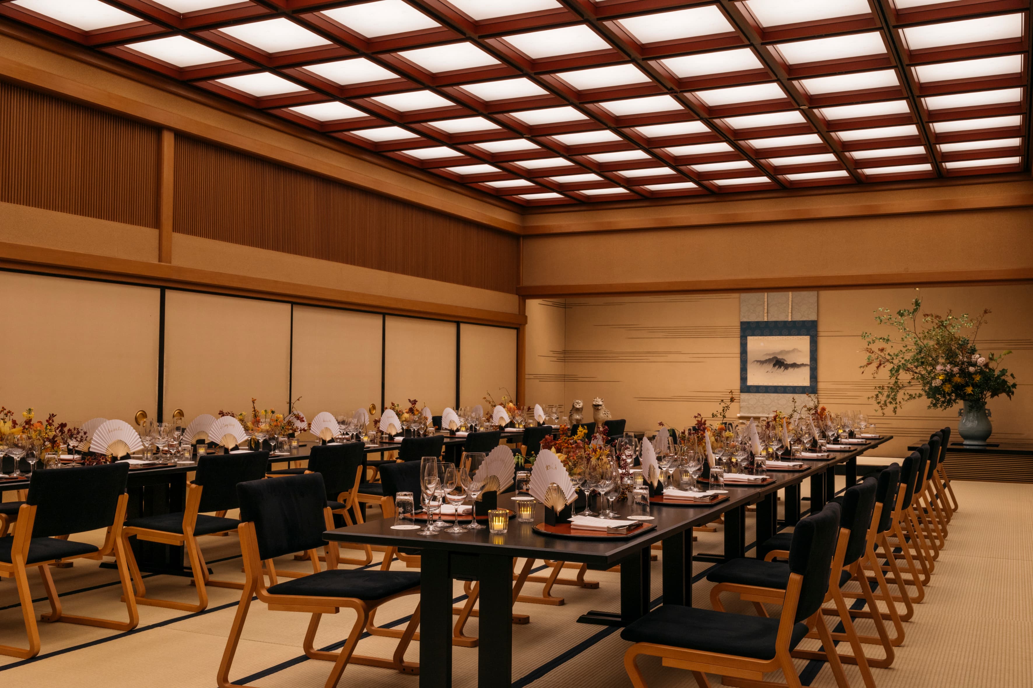 Professional meeting space in a premium Japanese hotel